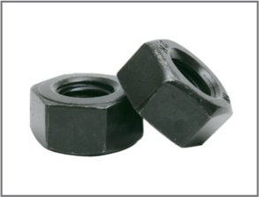 Hex Nuts DIN 934 Natural Black