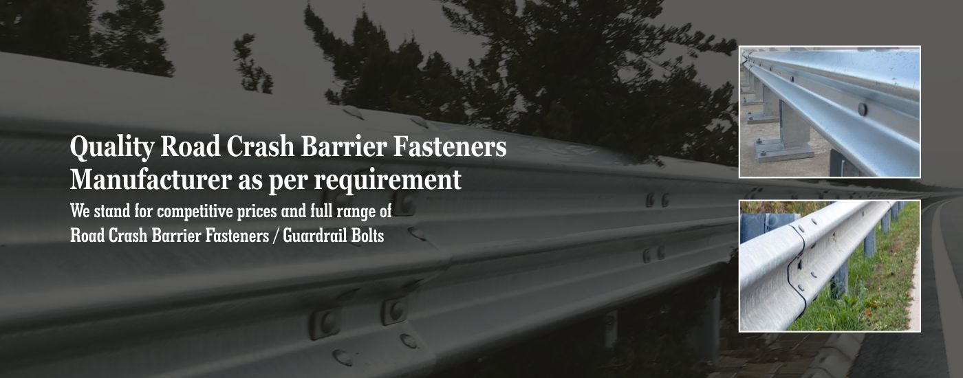 road crash barriers fasteners